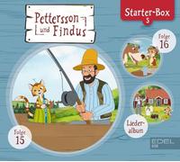 Pettersson und Findus – Coffret Starter (épisodes 15 et 16 et l'album de chansons) – CD – Import