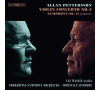 Pettersson / Wallin / Lindberg - Violin Concerto 2 [Super-Audio Cd] Hybrid Sacd