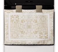 PETTI Artigiani Italiani Accessoires Cuisine Petti, 100% Microfibre hypoallergénique, Vitres Taupe, Copriforno 40x50 cm