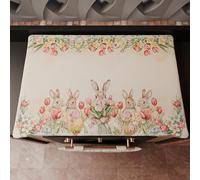 PETTI Artigiani Italiani - Cache Plaque de Cuisson de Pâques 40x70 cm, Protège-Plaque Décoratif et Lavable, Protection Plaque Induction et a Gaz en Microfibre de Qualité, 100% Fabriqué en Italie