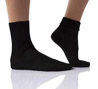 PETTI Artigiani Italiani Calzini Donna Senza Elastico Sanitari Per la Circolazione E Per Diabetici Chaussettes sans sanitaires élastiques pour la circulation et les diabétiques Femme (lot de 1)