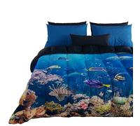 PETTI Artigiani Italiani - Couette d'Hiver, Édredon, Lit 180, Aquarium