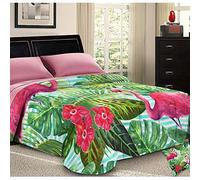 PETTI Artigiani Italiani - Couette d'Hiver, Édredon, Lit 90, Flamants Roses