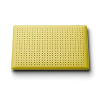 PETTI Artigiani Italiani - Coussin Cervical Memory Foam Savon perforé, Oreiller parfumé Aromathérapie Camomille, hypoallergénique, Respirant, rafraîchissant, 100% fabriqué en Italie