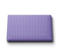 PETTI Artigiani Italiani - Coussin Cervical Memory Foam Savon perforé, Oreiller parfumé aromathérapie Lavande, hypoallergénique, Respirant, rafraîchissant, 100% fabriqué en Italie