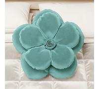PETTI Artigiani Italiani - Coussin Fleur en Velours avec Rembourrage, Housses de Coussin de Chambre à Coucher, Coussins d'ameublement en Forme de Fleur, Coussins en Velours Tiffany Fleur 1 pièce -