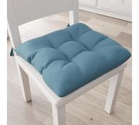 PETTI Artigiani Italiani - Coussins pour Chaise de Cuisine, Ensemble de 6 Coussins pour chaises de Cuisine, Housses de Chaise de Cuisine en Coton avec Lacets, Avion, 100% fabriqué en Italie