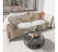 PETTI Artigiani Italiani - Couvre-lit Double Printemps été, Couverture légère pour lit Double, Drap de lit, Floral 40 100% fabriqué en Italie