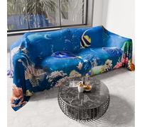 PETTI Artigiani Italiani - Drap de Protection en Microfibre Multi-Usage Anti-Taches 260x270 cm, Housse de Canapé, Couvre Lit, Couverture de Canape, Aquarium, 100% Made in Italy