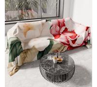 PETTI Artigiani Italiani - Drap de Protection en Microfibre Multi-Usage Anti-Taches 260x270 cm, Housse de Canapé, Couvre Lit, Couverture de Canape, Sofia, 100% Made in Italy