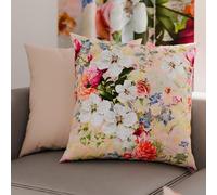 PETTI Artigiani Italiani - Lot de 2 Taies d'Oreillers 80x80 cm 100% Microfibre Hypoallergénique, Housse Oreiller Rectangulaire Printemps Coloré, Paquet de 2, Fabriqué en Italie