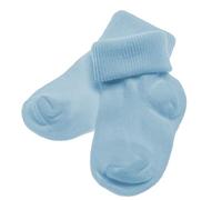 PETTI Artigiani Italiani Mixte bébé Calze Neonato Chaussettes pour bébés Chaussettes pour enfants Sous-vêtements pour enfants Chaussette 6 paires Not Applicable, Celeste, 3-9 Mesi