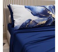 PETTI Artigiani Italiani - Parure de lit en Coton avec taies d'oreiller en Impression numérique, 100% fabriqué en Italie