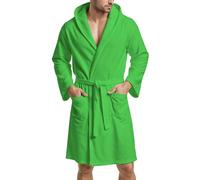 Petti - Peignoir Femme, Peignoir Homme, Peignoir de Bain, Peignoir de Bain Femme, Peignoir de Bain Homme, Vert