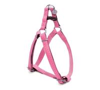 Pettorina per cani in similpelle modello Mylord Regolabile Rosa Croci