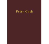 Petty Cash Ledger:: 80-Page Cash Book for Tracking Daily Expenses, Debits, Credits and Running Balances | Simple Financial Record Keeping for Small Businesses, Clubs and Home Use