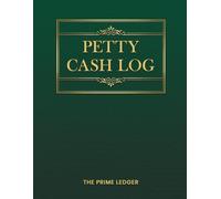 Petty Cash Log Book: Professional Daily Expense Tracker for Business Reconciliation and Audit Compliance