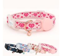 Petty Perry Collier étanche AirTag pour chiens de petite, moyenne et grande taille, collier réglable réfléchissant avec boucle à dégagement rapide, durable et élégant, taille S +