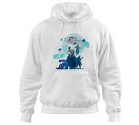 PETUNFV Risk of Rain 2 Sweat À Capuche Gaming Rétro | Pull avec Poche Kangourou, Streetwear Décontracté pour Gamers Hommes & Femmes-White||l