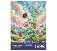 Petunia 1000 Pièces Flower Puzzle Puzzle De Qualité Supérieure pour Adultes Jeu Éducatif Défi Jouet Puzzle pour Adulte Multi-Colour 38x26cm/1000pcs