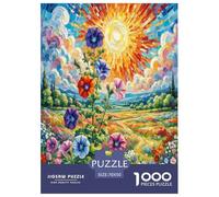 Pétunie Hybride 1000 Pièces Puzzle pour Adultes Jeu Stimulant Puzzle Anti-Stress Entraîner La Mémoire du Cerveau pour Toute La Famille, Cadeaux pour Femmes, Cadeaux pour Hommes 70x50cm/1000pcs