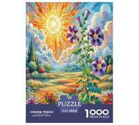 Pétunie Hybride 1000 Pièces Puzzle pour Adultes Jeux De Défi Familial Divertissement Apaisant Cultiver l'esprit D'équipe pour Hommes, Femmes, Seniors 38x26cm/1000pcs