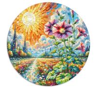 Pétunie Hybride Casse-tête De 1000 Pièces Ronds Adultes Enfants Dès 12 Ans Moderne Jeu Difficile Impossible Créatif Décompression 1000pcs (67.5x67.5cm)