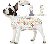 PetWarm Combinaison de convalescence neutre pour chat mâle, manteau intérieur pour chien, body pour plaies abdominales, maladie de la peau, alternative au collier électrique pour chiens après une