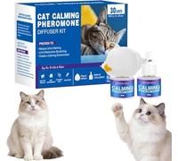 Petwellness Diffuseur Chat, 2026 Nouveau Pet Wellness Diffuseur Chien Réducteur De Stress avec Recharges, Stop Aux Bagarres Et Aux Sifflements des Chats Fini Au Marquage Urinaire (2 Bouteilles)