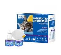 Petwellness Diffuseur Chat Pet Wellness Diffuseur Chien Réducteur De Stress Avec Recharges, Stop Aux Bagarres Et Aux Sifflements Des Chats Fini Au Marquage Urinaire Et Aux Marquages Des Chats (1)