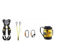 PETZL, Absorbica-Y Fall Arrest Kit, pour Le Kit d'escalade, Multicolore, 2, Unisexe Adulte