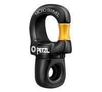 PETZL Adultes Compact aufsc hrau bbarer vertébrale Micro Swivel, Black, One Size, P58 xso