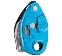 PETZL - Assureur GRIGRI - Blocage assisté par Came, Bleu, Cordes dynamiques à Simple de 8,5 à 11 mm