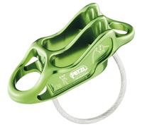 Petzl Assureur Reverso Vert - Mousquetons et systèmes d'amarrage pour activités outdoor