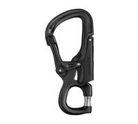 PETZL Connecteur Eashook Open Noir