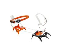 Petzl - Crampons de ski de randonnée - Irvis Hybrid Leverlock Universel en Aluminium - Orange Orange