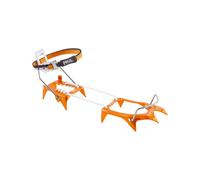 Petzl - Crampons de ski de randonnée - Leopard Leverlock Fil en Aluminium - Orange Orange
