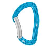 Petzl, Djinn, Carabiner Robuste pour Grimper dans Une Falaise, Blu, Leva Curva, Adulte Unisexe