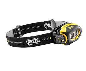 Petzl E78chb 2 Pixa 3 Lampe frontale pour éclairage de proximité, Mouvement et vision Lointaine, avec technologie lumière constante, 100 lm, Noir/jaune