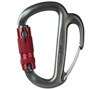 Petzl Mousqueton Freino gris/rouge