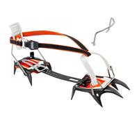 Crampons Petzl Irvis LeverLock noir orange