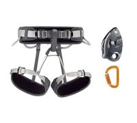 Kit escalade Petzl Corax SMD TL GriGri gris foncé - 2