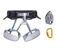 PETZL Kit Corax Sm'd Tl Grigri - Mixte - Gris / Noir - taille 2- modèle 2026