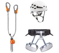 PETZL Kit Via Ferrata Eashook - Mixte - Bleu / Blanc - taille 2- modèle 2025