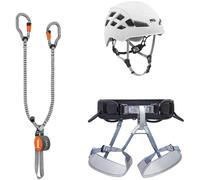 PETZL Kit VIA FERRATA VERTIGO S2 pour adultes, avec format pratique, solution polyvalente