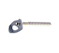 Petzl Laser 130mm Broche à glace 130 Gris