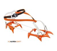 Petzl Crampons de ski de randonnée Leopard Flexlock Aluminium Orange