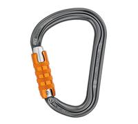 Petzl M36A TL William asymétrique Grande contenance Mousqueton en Aluminium, Taille : Triact-lock, Gris
