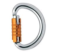 Petzl M37 TL OMNI Mousqueton semi-directionnel Semi-circulaire Gris