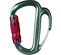 Petzl Mousqueton Freino gris/rouge